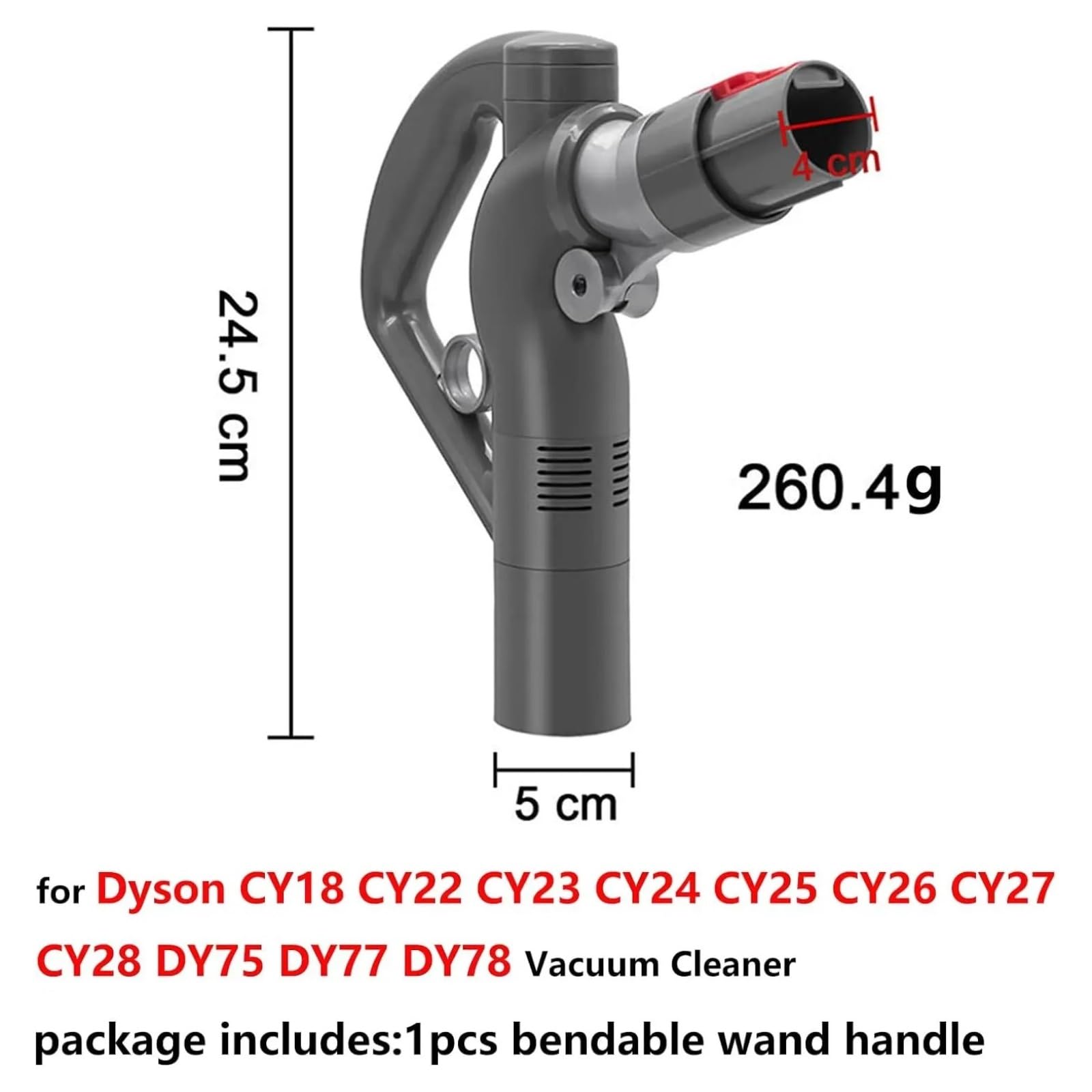 Remplacement De La Poignée De L'aspirateur, Compatible Avec Dyson