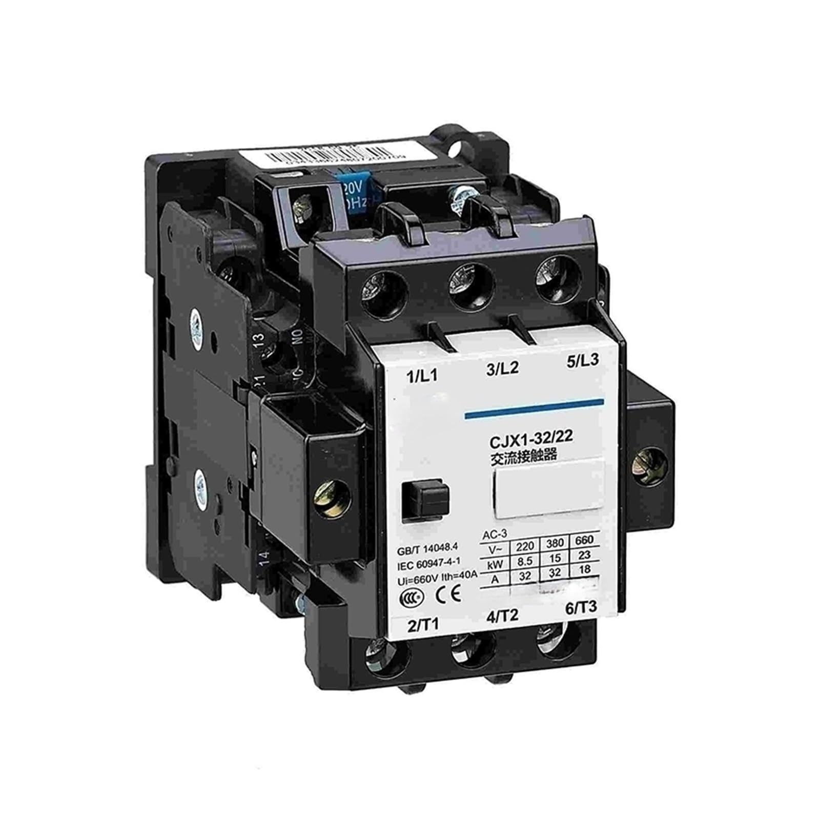 Contacteur CA CJX1 eviter surchauffe circuit commande bobine 110V