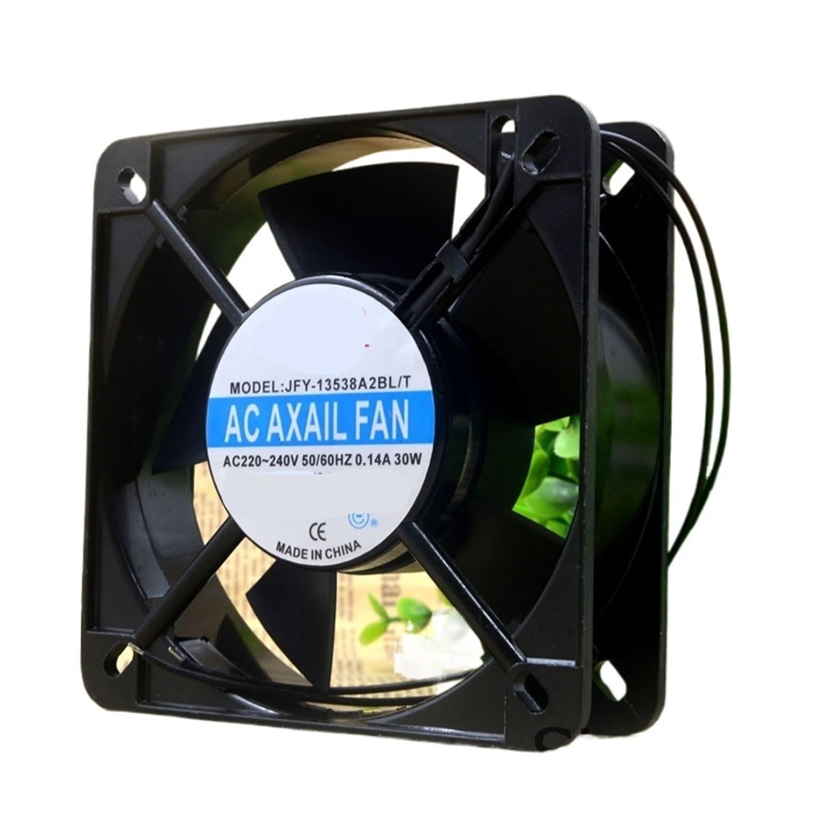 Ventilateur JFY-13538A2BL/T 30 W à haute efficacité pour flux d'air stable