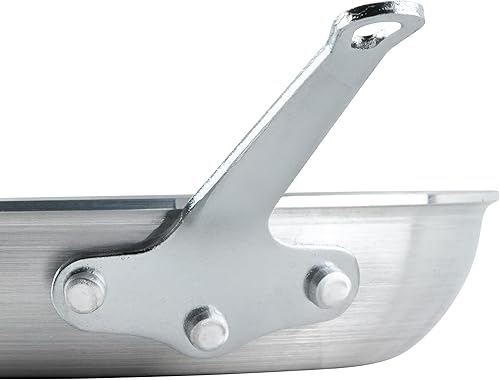 Miniatura 4 de Winco Sarténsartén de aluminio de grado comercial, acabado satinado, 8 pulgadas