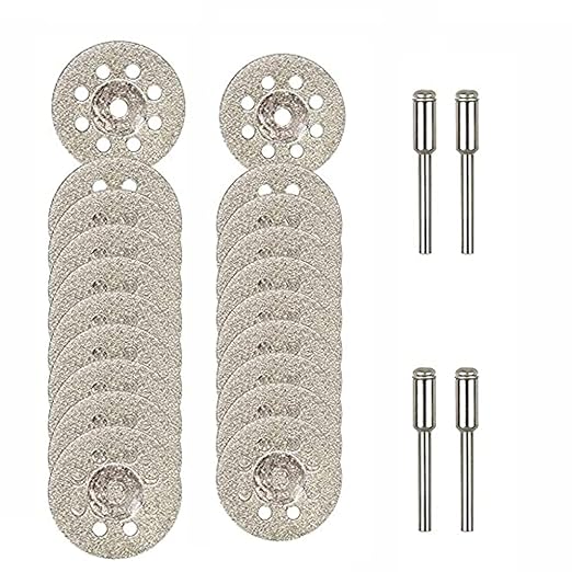 Lot De Mini Disques En Caoutchouc Alpas - Diamètre 3 Pouces - Neuf
