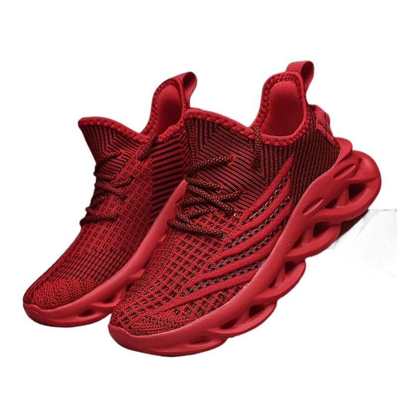 Ultra-Soft EVA Sole Casual Sneakers for Youngsters - Breathable, Non-Slip, Comfortable Running Shoes with Easy Wear Design - Ideal for Every Season2