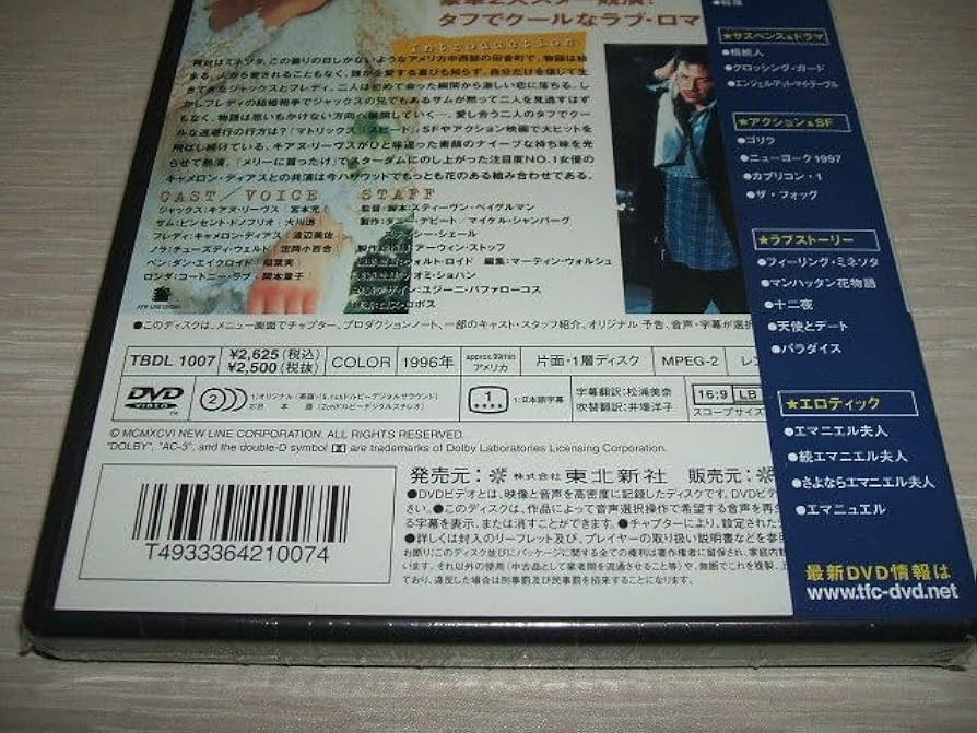 Amazon.co.jp: 未使用 DVD フィーリング・ミネソタ/キアヌ