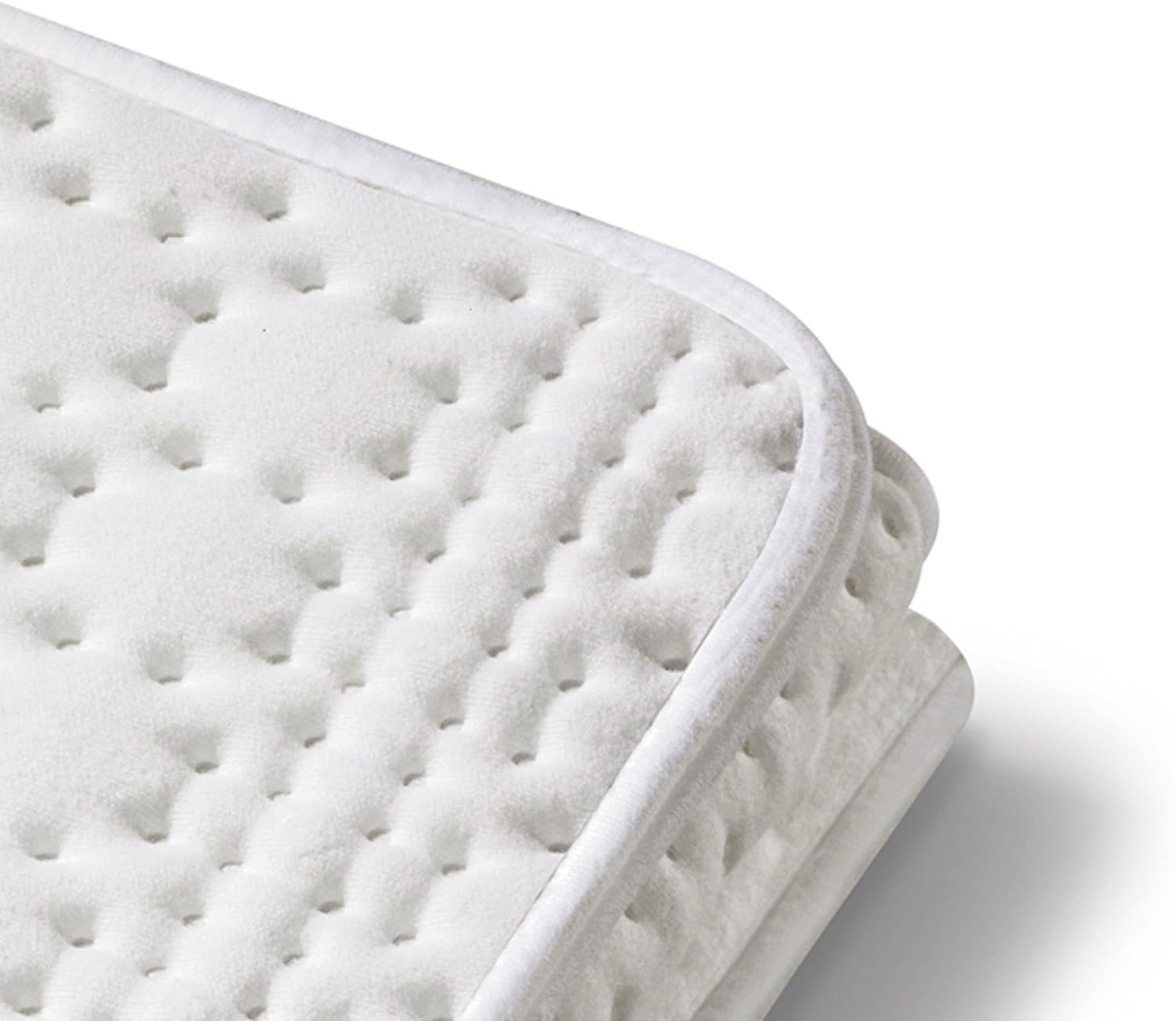 Beurer Almohadilla térmica UB 30, con 3 niveles de temperatura y protección contra sobrecalentamiento, almohadilla térmica acogedora, parte superior de algodón suave y esponjoso, lavable a máquina | Protección contra sobrecalentamiento, almohadilla térmic
