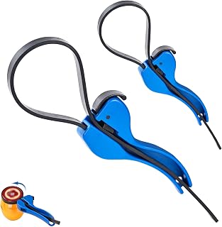 Rubber Strap Wrench Set - 2pcs Adjustable Wrench for Oil Filter, Plumbing, and Jar Opening - Large 24" and Small 19" Str