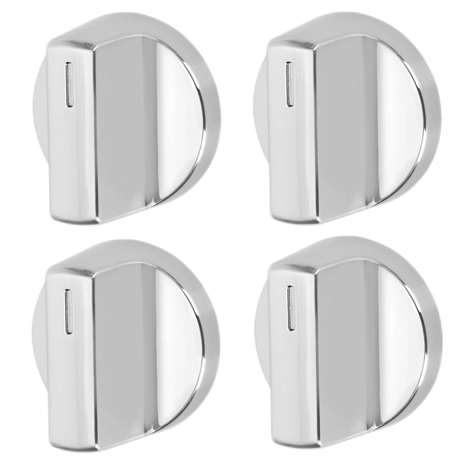 Sieri WB03T10337 Knobs for GE JS630SF1SS JS630SF2SS JS630SF3SS JS630SF4SS JS630SF5SS JD630ST1SS JD630ST2SS JD630ST3SS JD630SF1SS JD630SF2SS JD630SF3SS Stove,Check Fig.2 for Your Stove Shaft's Shape