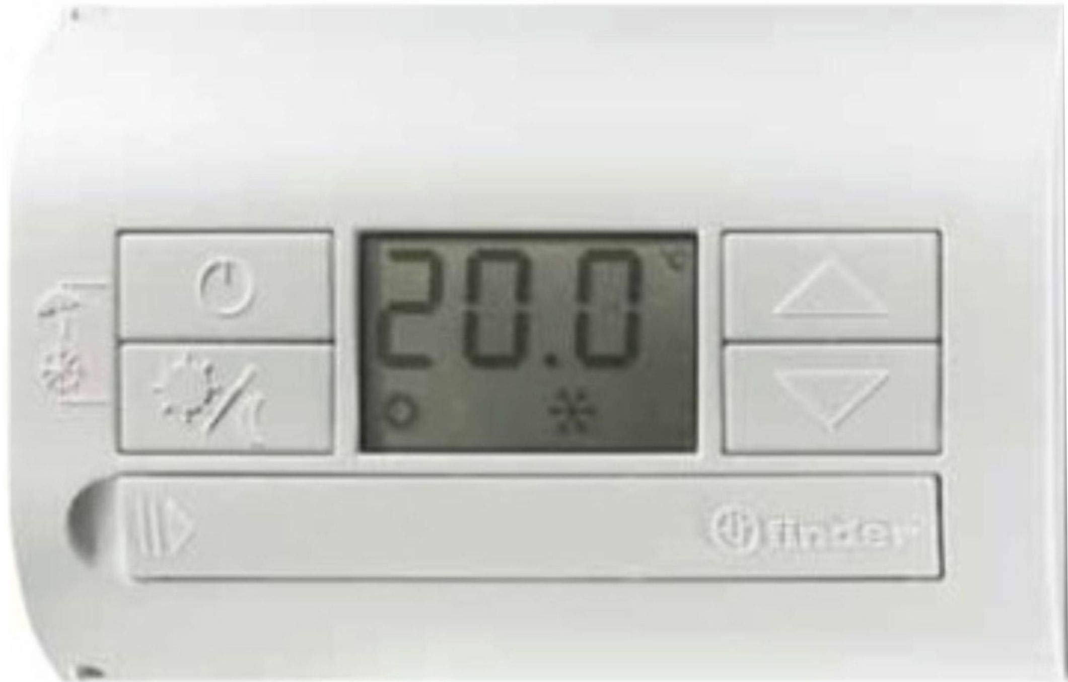 Finder Serie 1t - Termostato da parete 1 contatto 3vdc