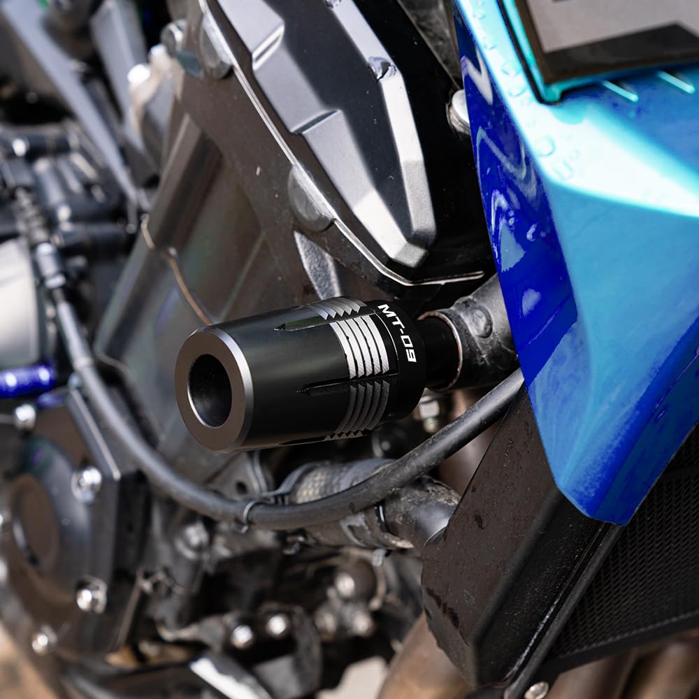 Pour Yamaha MT09 MT 09 MT-09 SP 2021-2025 Accessoires Moto Protection contre les chutes Cadre Curseur mt09 Anti-crash Protection (Noir)