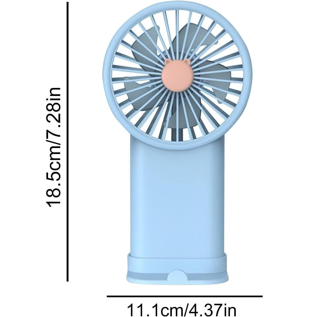 Piccolo Ventilatore, Ventilatore Portatile Ventilatore Portatile Personale Ventilatore Da Tavolo Per Viaggi All'aperto Compatto,Viaggi(Pink)