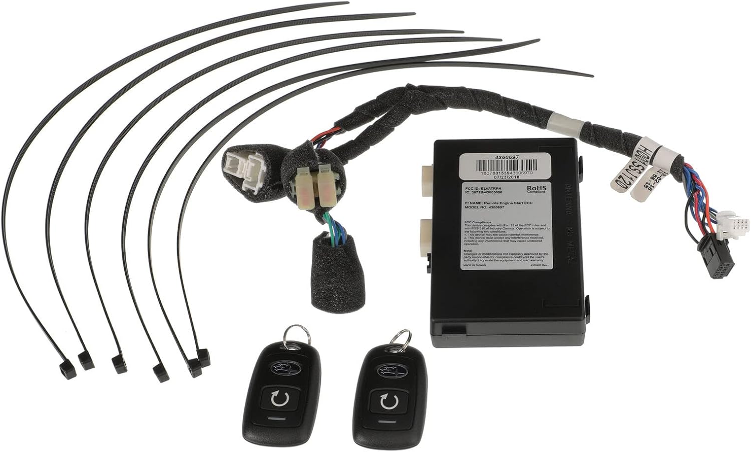 Subaru 2019-2024 Forester Remote Engine Starter Key Start Models H001SSJ100 Genuine OEM