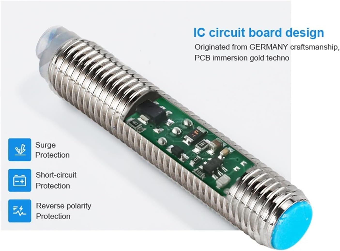 IP68 3-Wire M8 inductive Proximity Switch Fast Response Circuit Protection 65 Copper housing Sensor LM08(1.5mm -Flush,LM08-PNP NO)