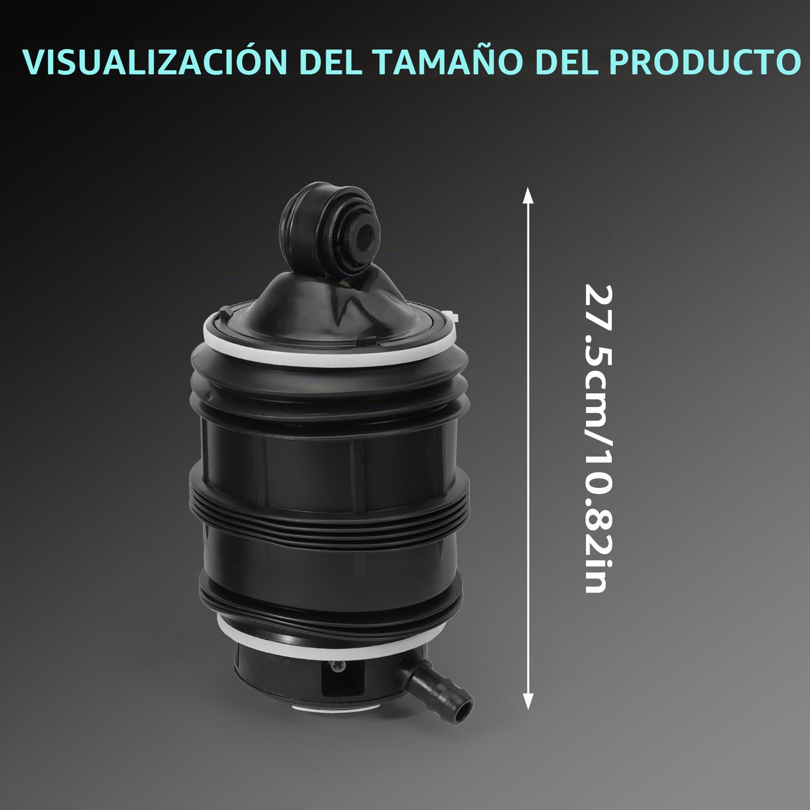 Suspensión neumática Compatible con Mercedes-Benz W211 2002-2008 Dos bolsas de aire para CLS C219 2004-2010 Para E-Klasse T-Model S211 2003-2009 2113200725