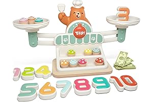 TOP BRIGHT Balance Math Game for Kids - STEM Toys for 3...