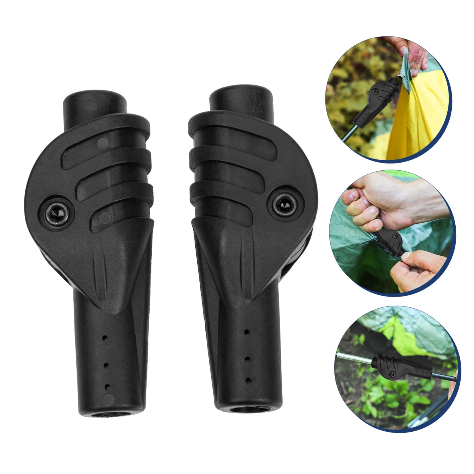 TOYANDONA Connecteurs De Poteaux De Soutien pour Tente Joints De Réparation DIY pour Camping Et Activités Extérieures Matériau Et Durable Et Portables
