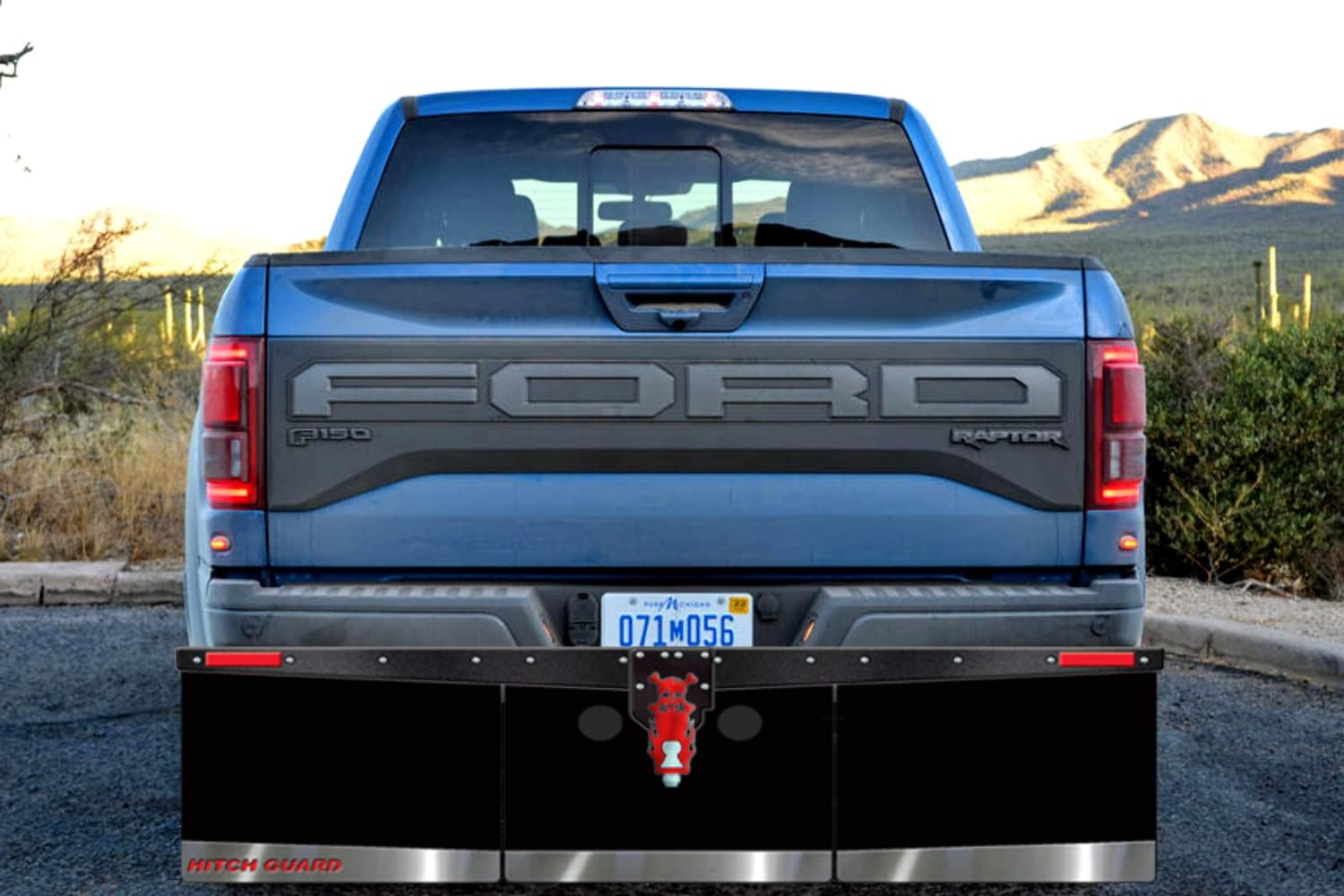 NorthWest Steel Crafters Hitch Mounted Solid Mount Mud