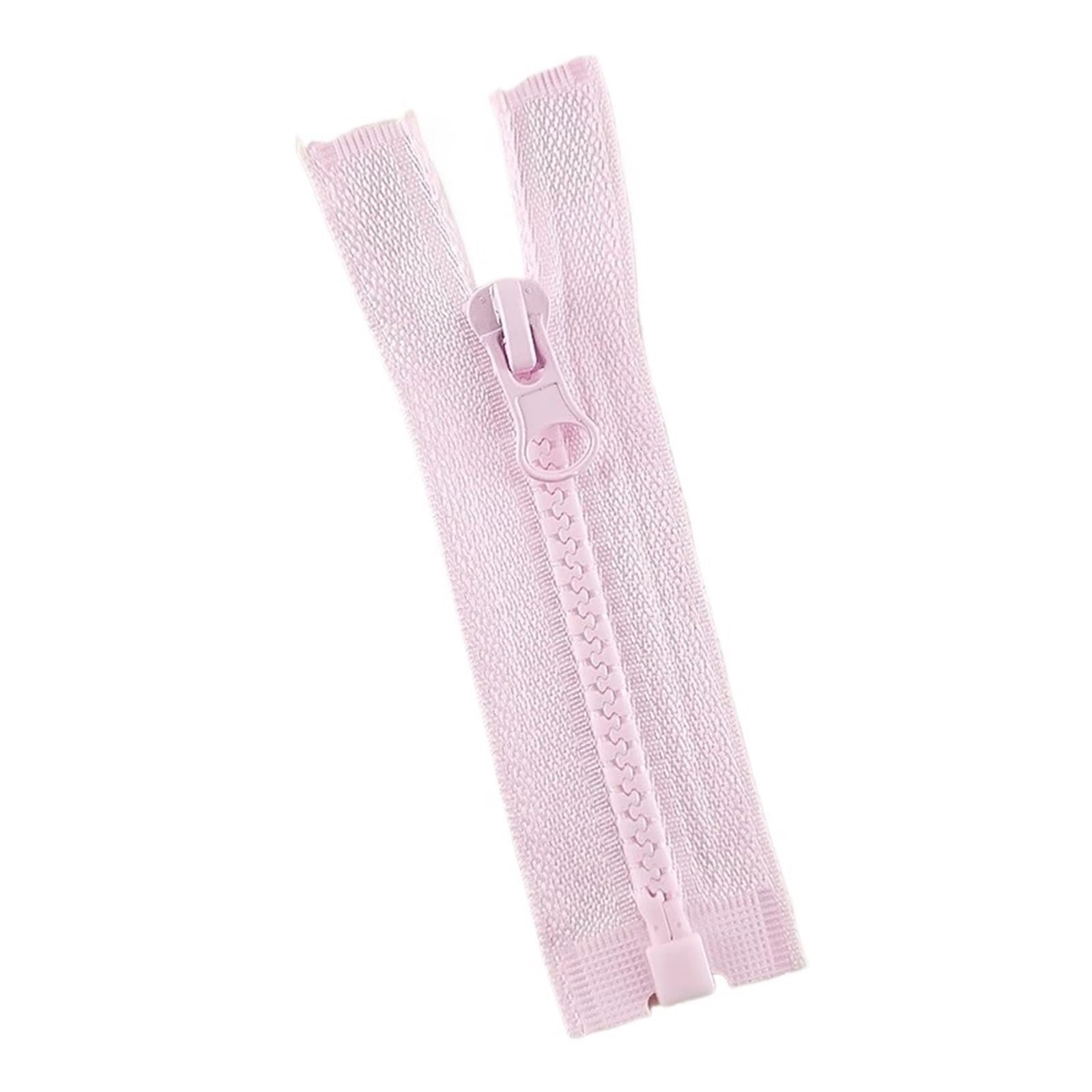 Chiusure Lampo Resina 5/10/20 pz Cucito Cerniera 15 cm Open-End 5# Cerniere In Resina for Abbigliamento Fatto A Mano Separabile Mini Zip Con Cappuccio collare Chiusura(Pink,40pcs)