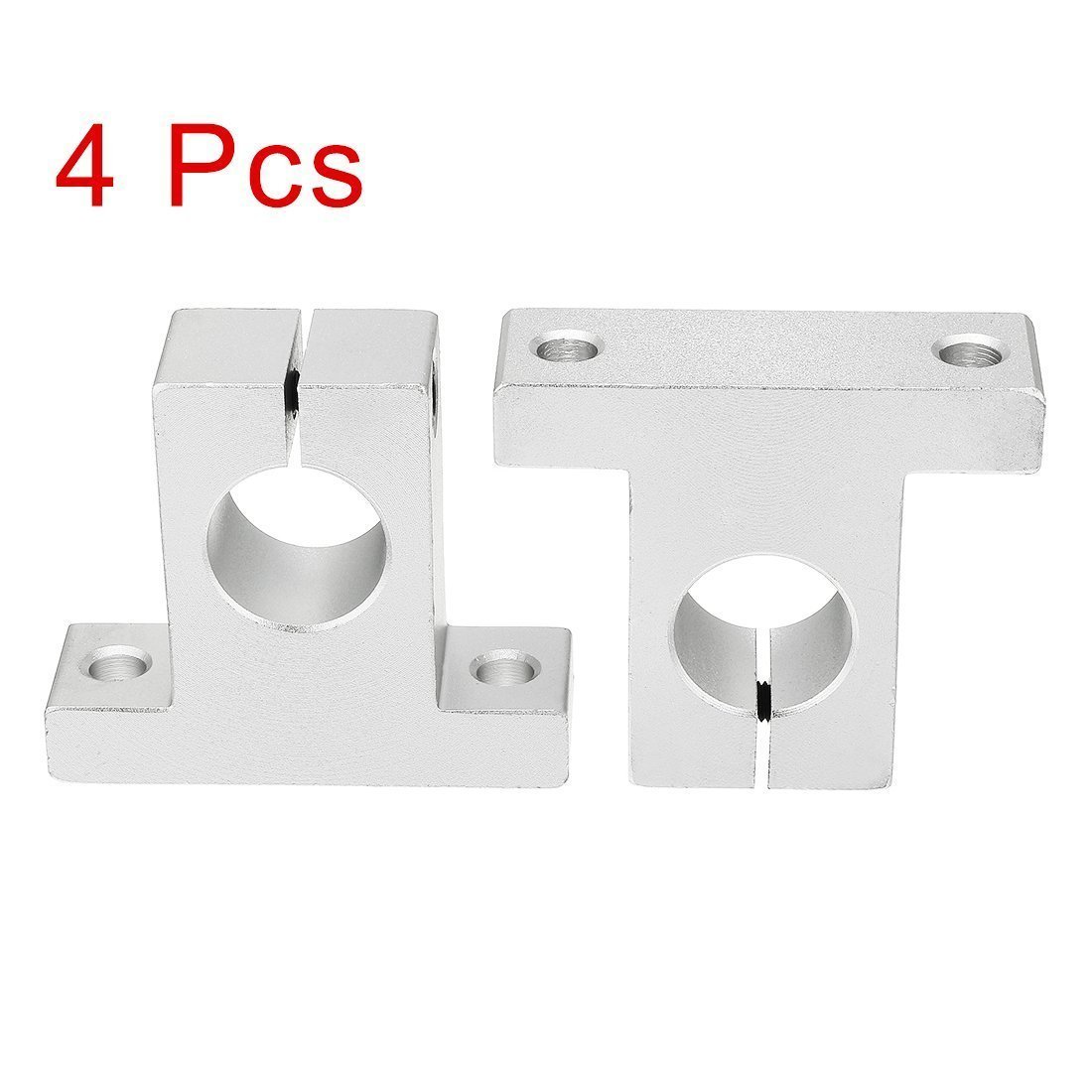 DollaTek 4 Pcs SK8 8mm CNC Movimiento Lineal Unidades de Diapositiva de la Bola Soporte de Carril Guía de Rodamiento