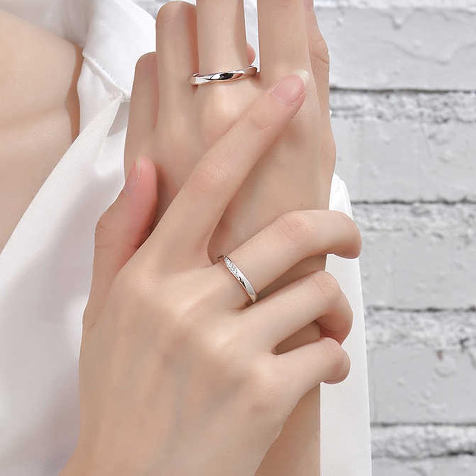 KnSam 950 Platinum/9K/14K/18K białe złoto pierścionek zaręczynowy prawdziwe, laboratoryjnie stworzony diament pierścionek ślubny klasyk, pierścionek złoty Au750/ 585/375, rozm. 47-70