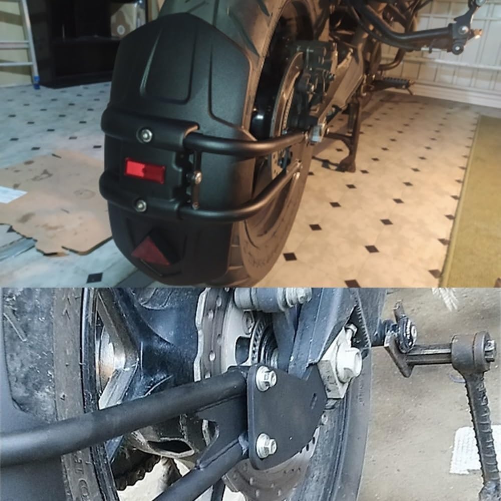 Motorcycle mud Flaps NC750D for Integra 750 NC750 NC 750 D NC 750D Motorcycle Rear Mudguard Rear Wheel Mudflap Splash Guard(2)