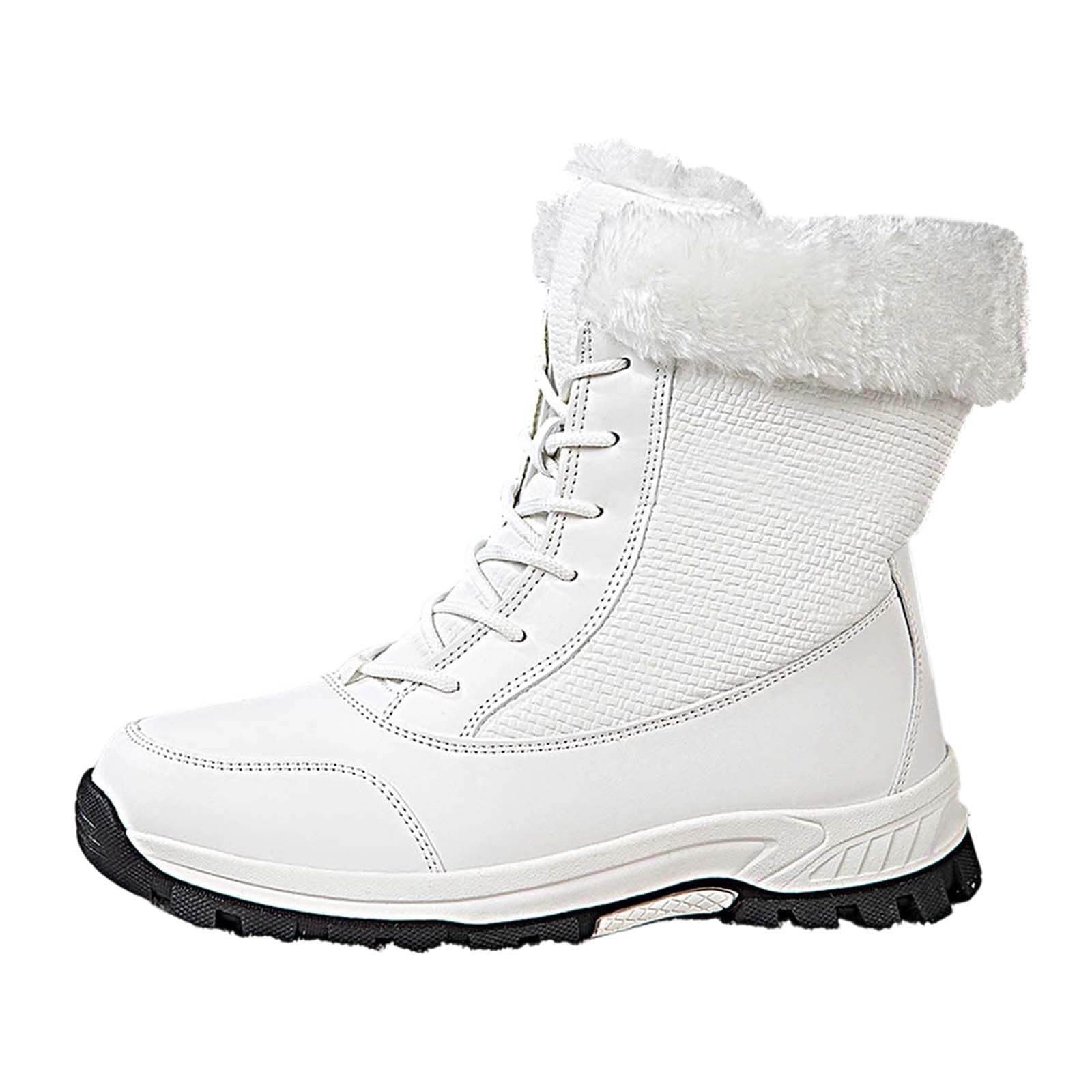 Stivaletti Pioggia Bambino 2026 Stivali Invernali da Esterno con Pile Ispessito, Scarpe Calde, Scarponi Sci Donna Scarponcini Uomo