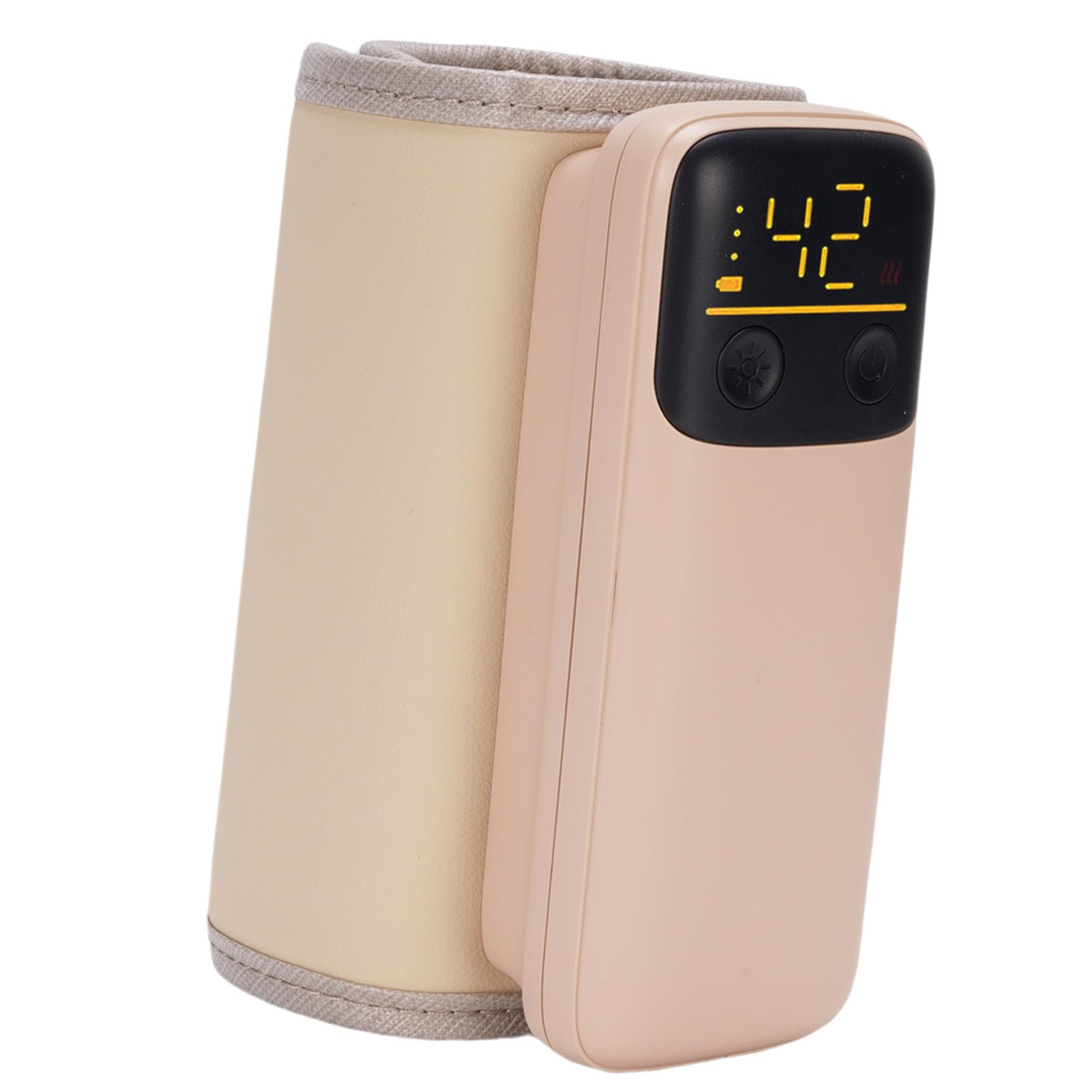 Calentador de Biberones Rápido y Portátil con Control de Temperatura de 6 Velocidades para Leche Materna|Función de Calor Constante para el Hogar y los Viajes|ABS|Cable USB
