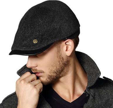 Kenmont Mens Tweed Country Flat Cap 