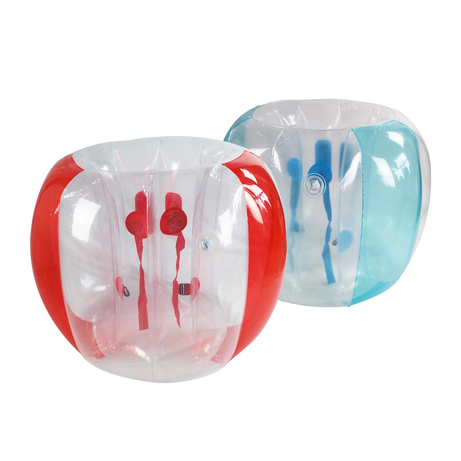 FiavUs 2 Pack Inflatable Bubble Balls for Kids, Sumo Balls for Adults or Children, Body Zorb Ball Active Play Toy, Outdoor Team Gaming Play for 4-12 Ages