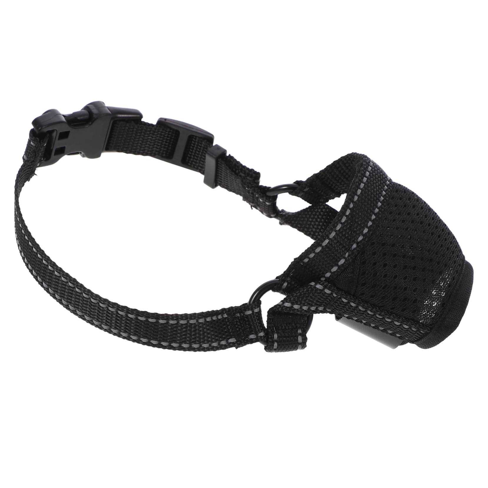 Abaodam Adjustable Dog Muzzle for Small Dogs Breathable Walking Mask -Barking Doggy Mask Polyester Material Size s