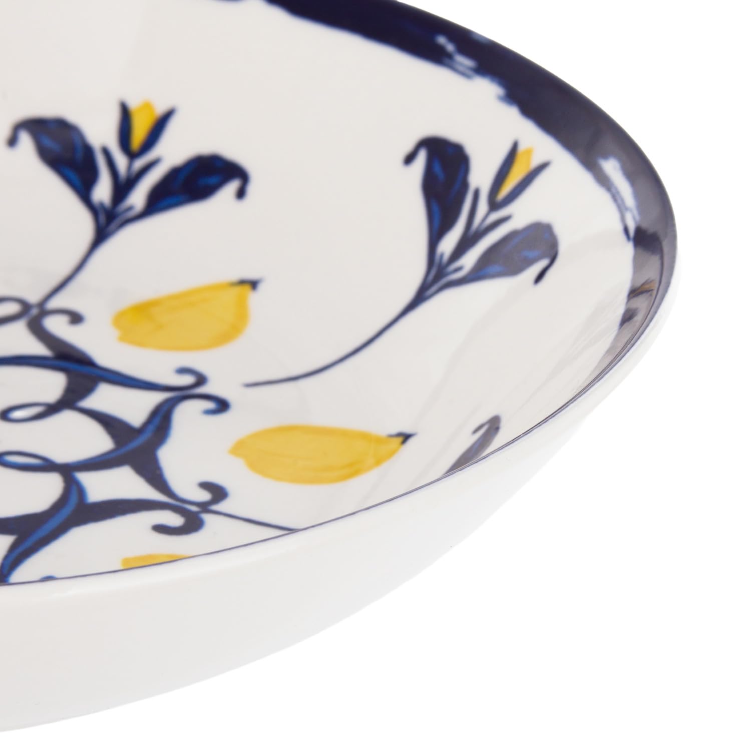 18-teiliges Porzellanteller-Set Zitronen Amaltea