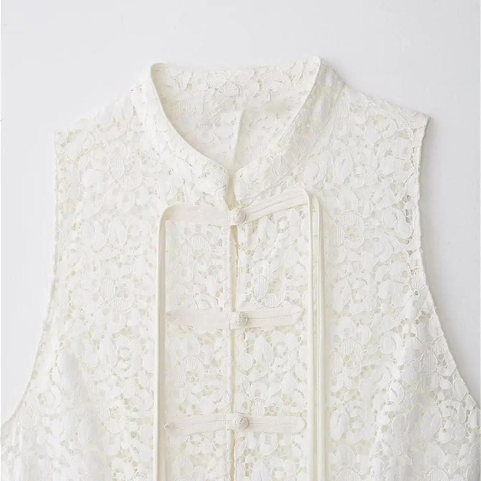 Camiseta Tirantes Liso para Mujer, sin Mangas, con Detalle de Botones, Elegante Top Verano para Calle. Camiseta Hombros Descubiertos