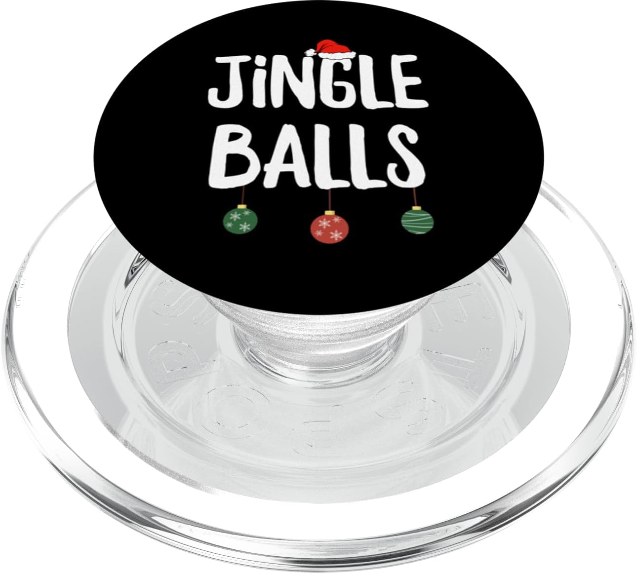 Jingle Balls Tinsel Tits Funny Matching Couple Chestnuts PopSockets MagSafe PopGrip for iPhone