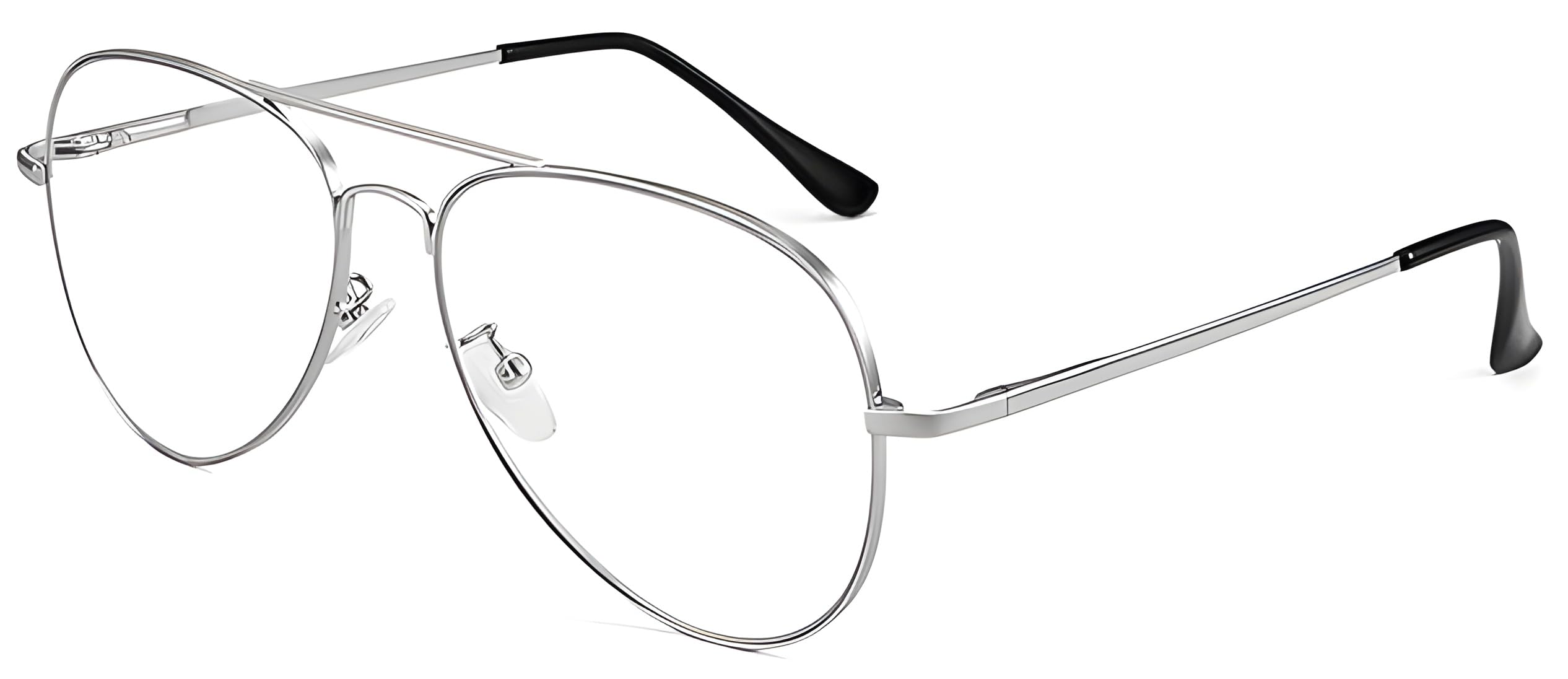 Roshfort Lucky Bhaskar Zero Power Blue Cut Computer Glasses | Anti Glare, Lightweight & Blocks Harmful Rays | UV Protection Specs | Men & Women | Large | German101-image-31