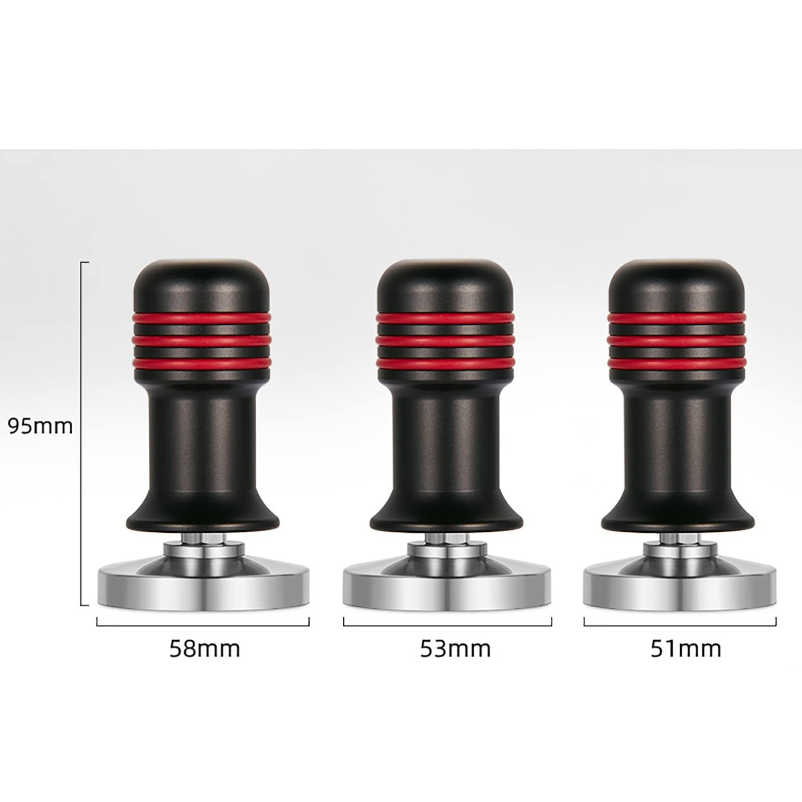 Café Tamper Martillo de polvo fuerza constante presión a Espresso Prensador(51mm)