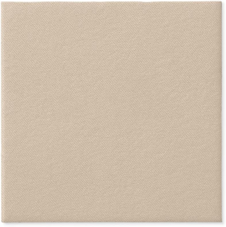 PAW Decor Collection Textilhatású Szalvéta 40x40cm 50db Bézs Esküvőhöz Keresztelőhöz