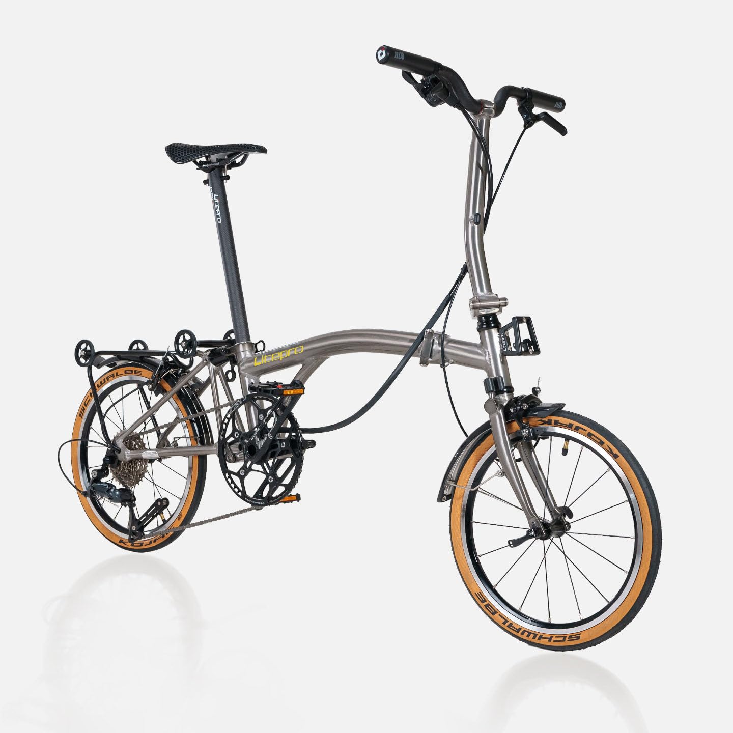 Amazon | Litepro S9折りたたみ自転車 超軽量8.5kg アルミニウム合金