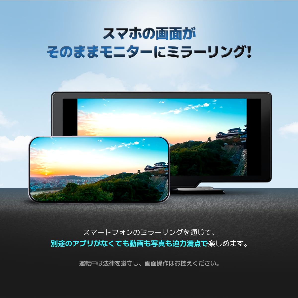 Amazon.co.jp: CARPLE 4K ディスプレイオーディオ 10.26インチ