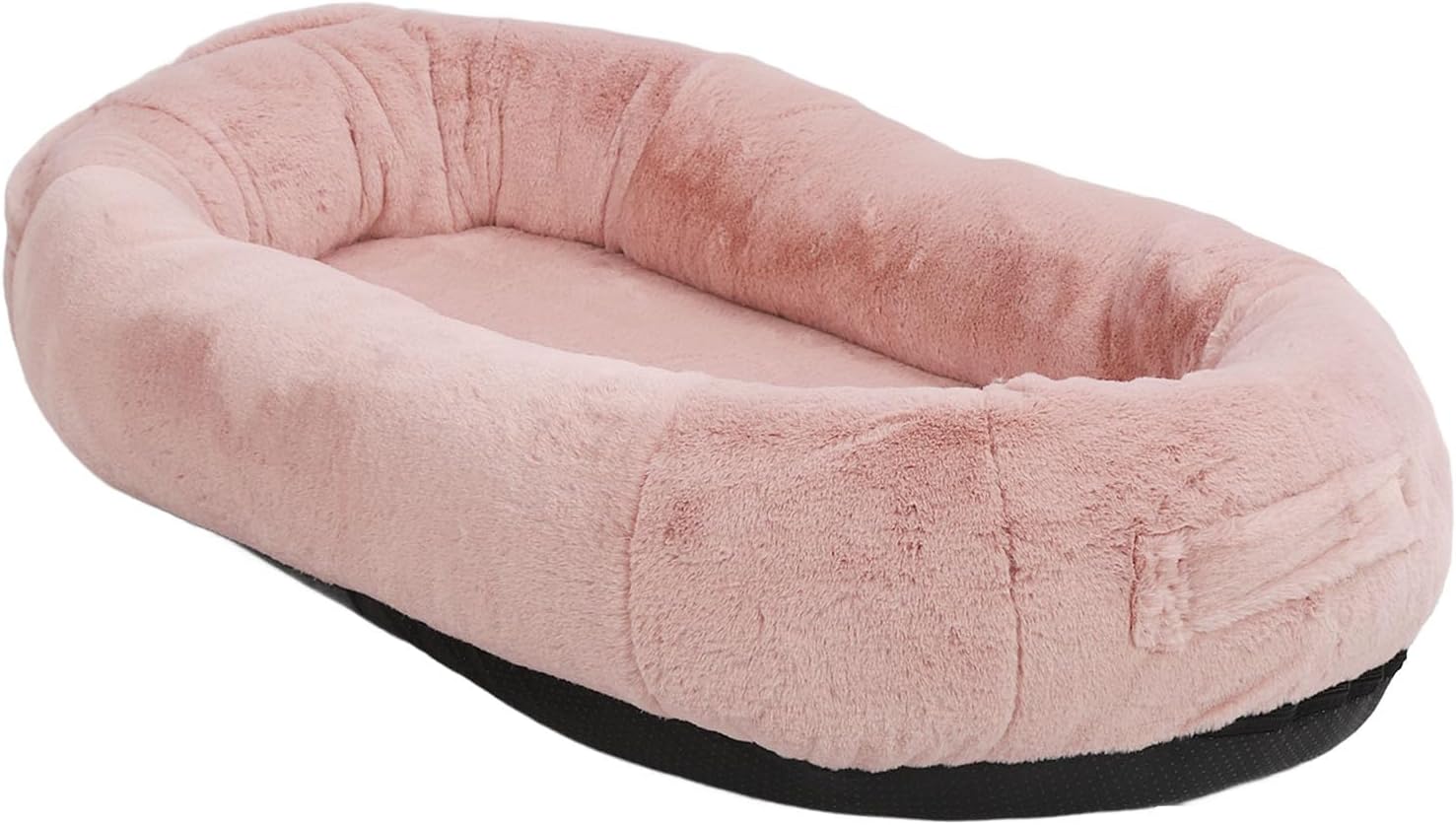 Large Human Dog Bed, Human Sized Big Dog Bed with Storage Pocket,3D