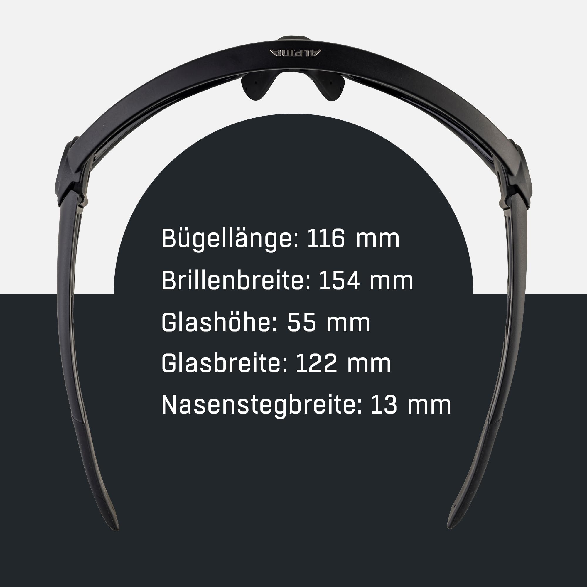 ALPINA 5W1NG - Verspiegelte und Bruchsichere Sport- & Fahrradbrille Mit 100% UV-Schutz Für Erwachsene