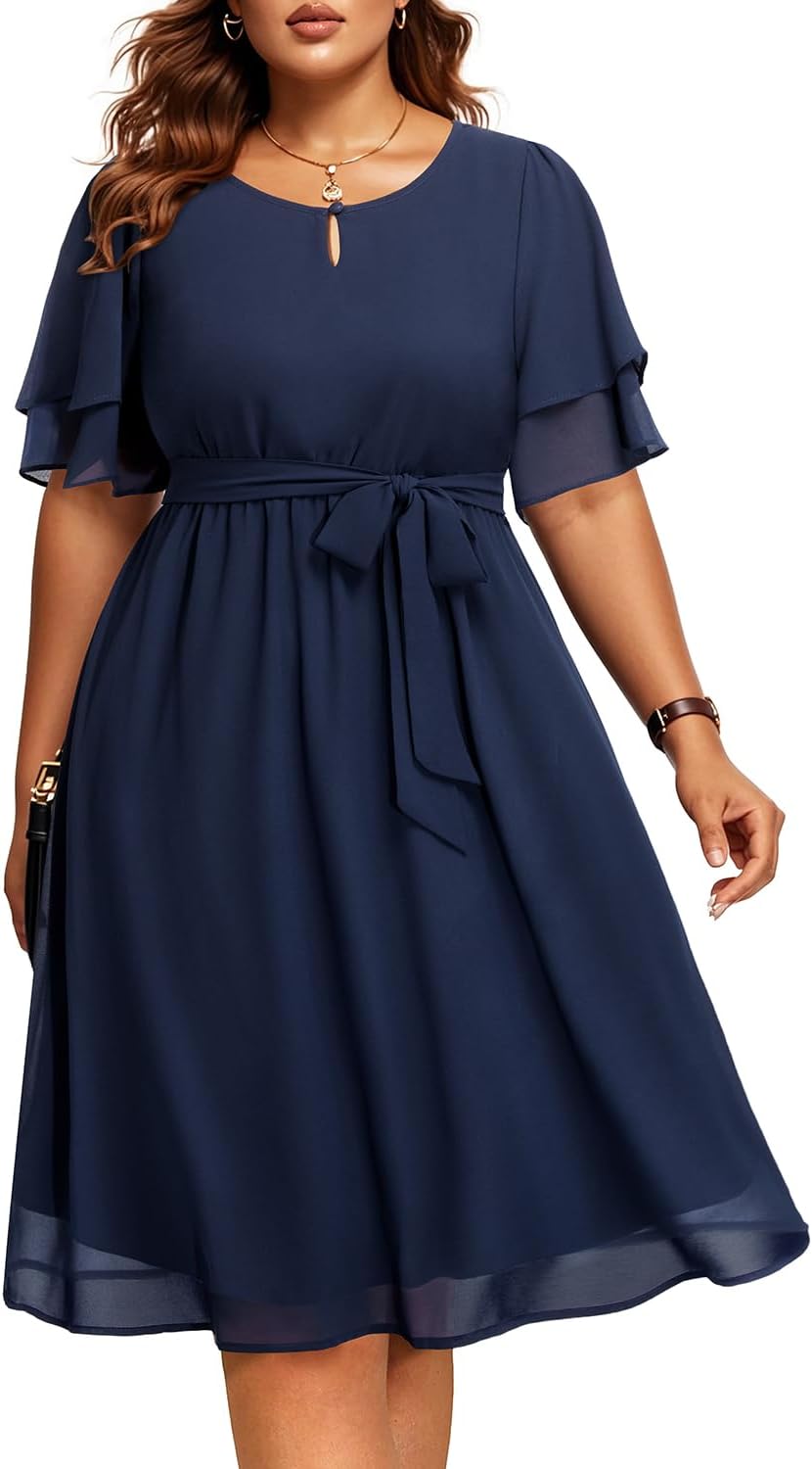 Pinup Fashion Plus Size Dresses for Wedding Guest Kuwait Ubuy