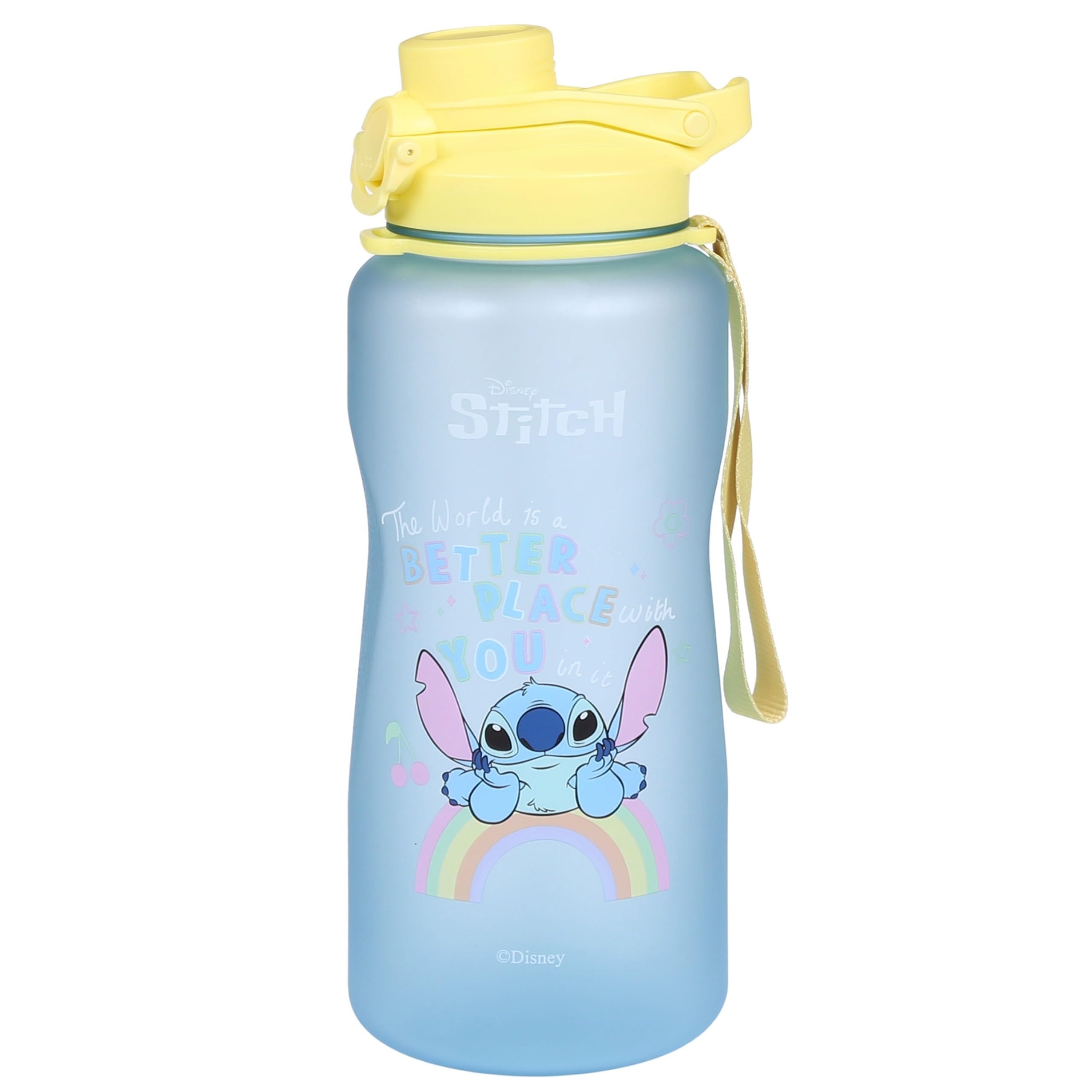 Sarcia.eu 2 Angel And Stitch Disney Large Plastic Bottle/Jerry Can Graduated .3L