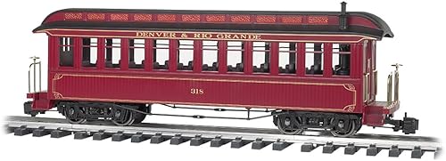 Tren de pasajeros Jackson Sharp - Coche de pasajeros, Denver y Río Grande escala grande