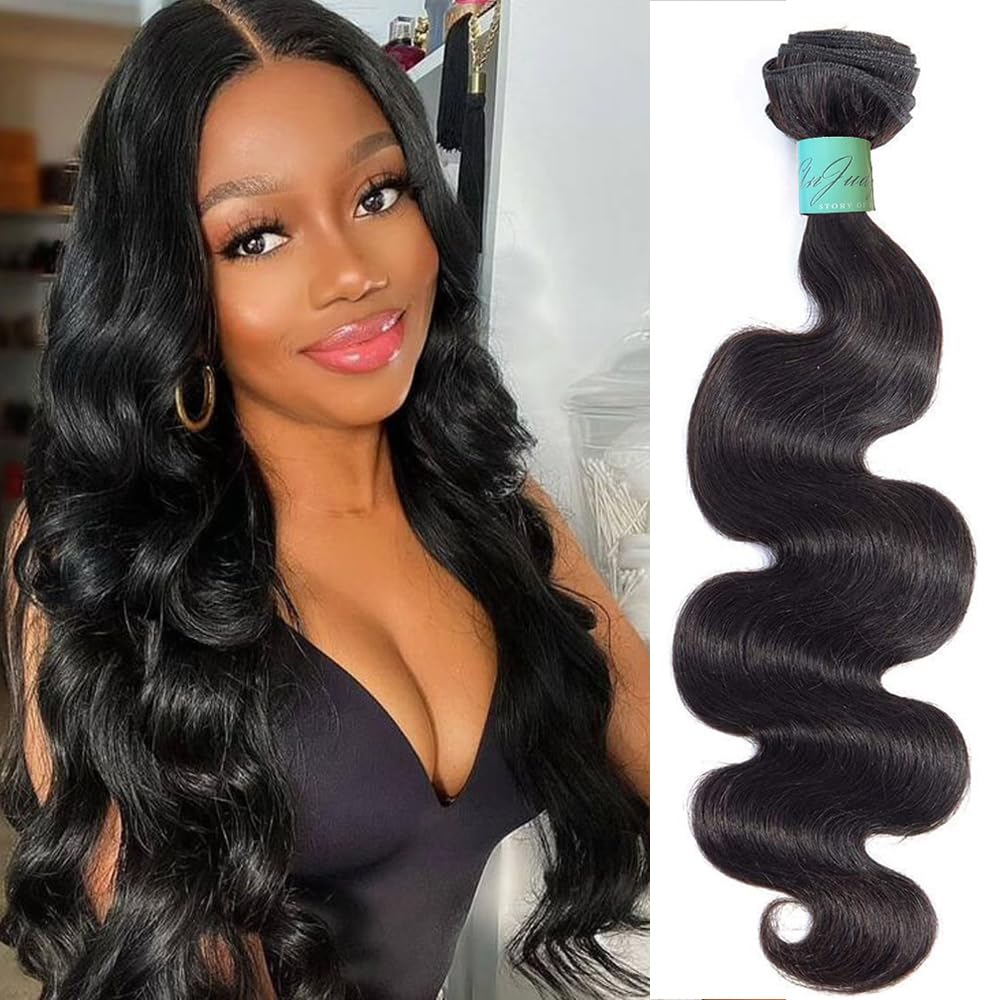 Paquetes de cabello humano ondulado 12A de 20 pulgadas, 1 paquete de cabello humano 100% sin procesar, cabello virgen brasileño de doble trama, paquetes humanos individuales, extensiones de