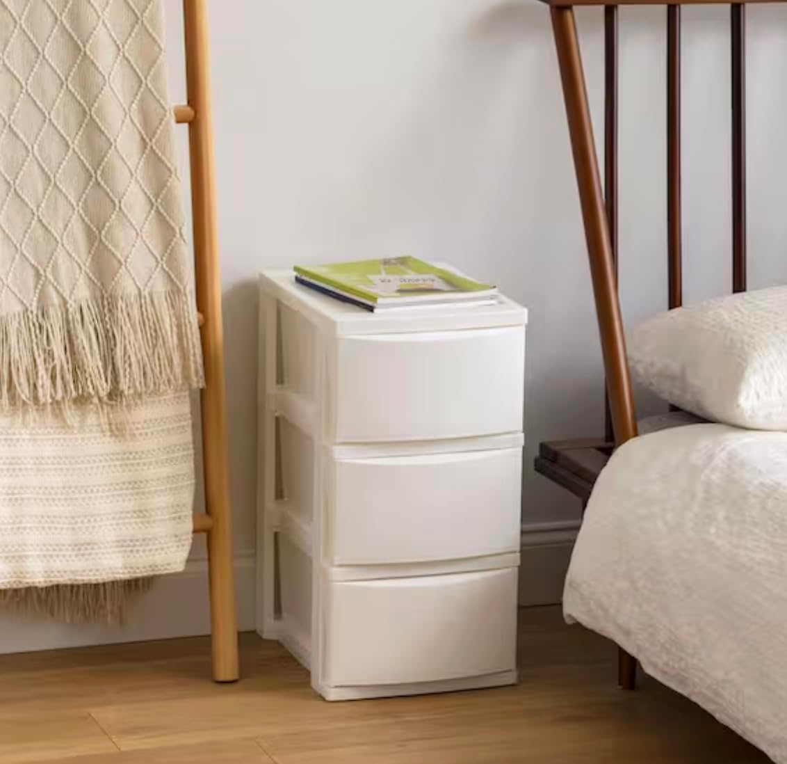 Plastic Storage Bin Chest (2-Pack) with 3 Drawers OA14932