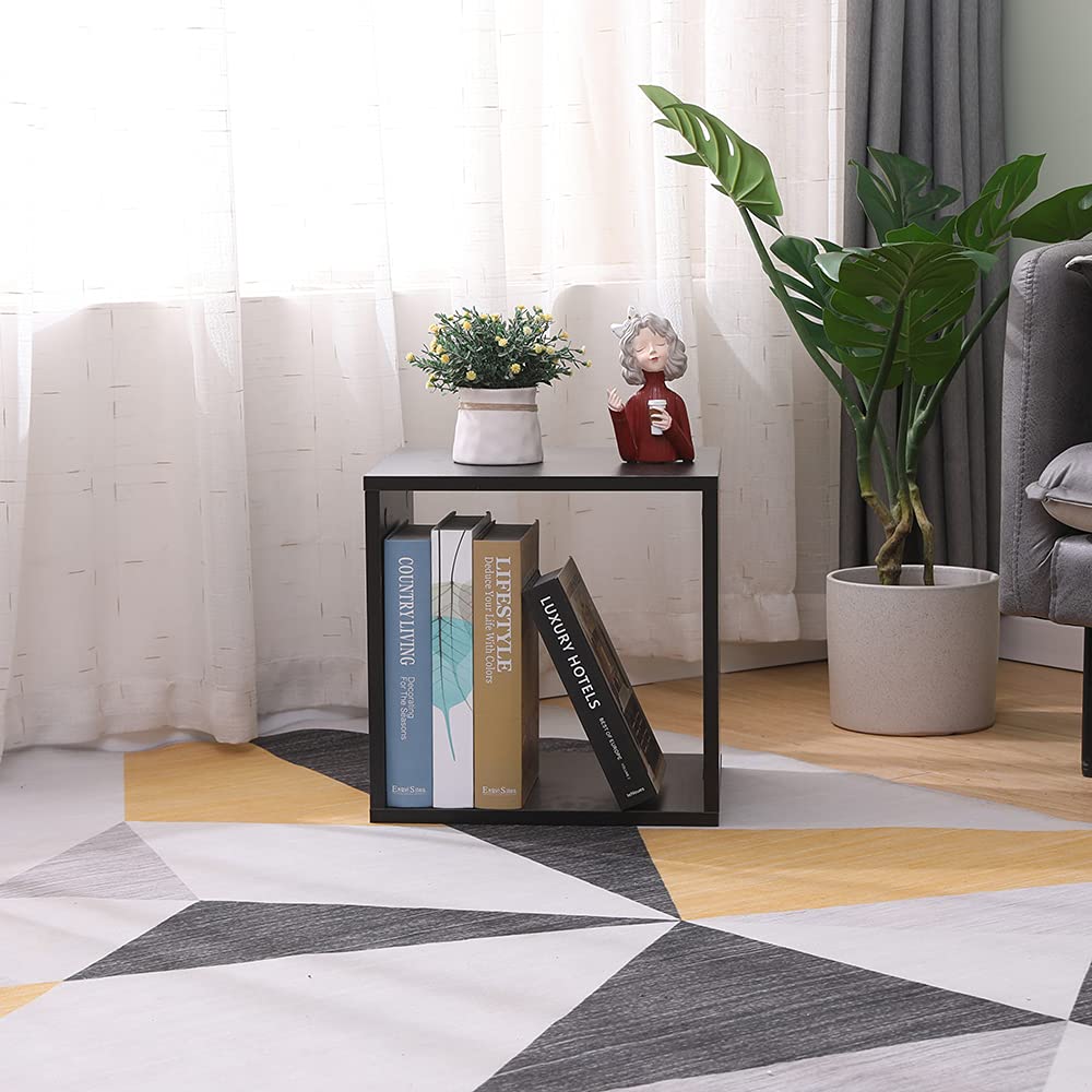 Cubo arredo portaoggetti Libreria Scaffale Wenge 35x30x35 Legno MDF mensola scaffale Design Ufficio Ingresso Soggiorno Cubi arredo cubo legno cubi legno cubo portaoggetti