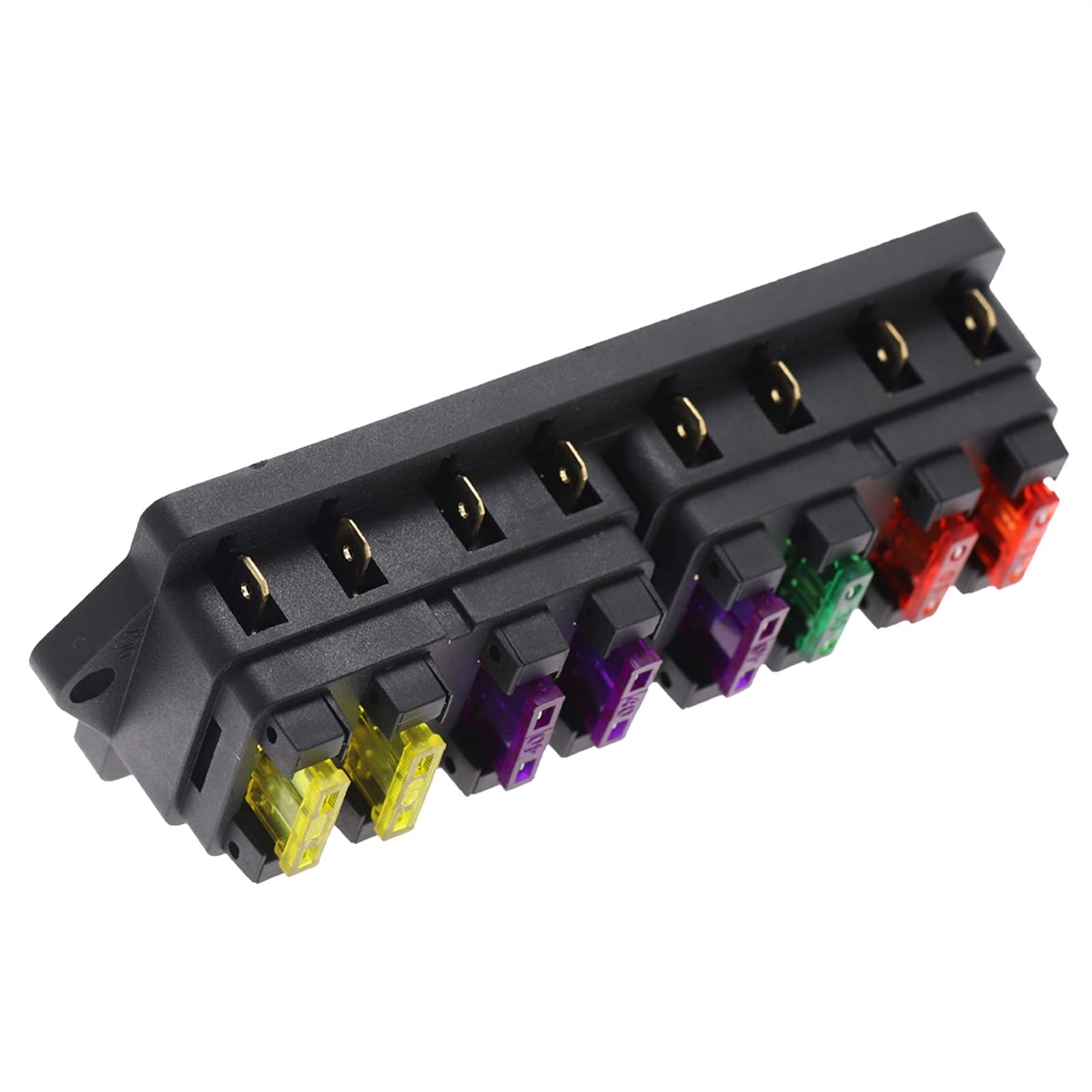Fusibile Auto Scatola dei fusibili 8 vie Portafusibile automatico lama for camion con per circuito standard 12 V 24