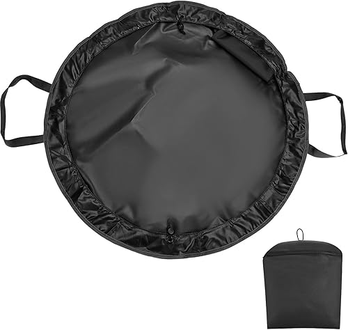 Miniatura 10 de MOPHOEXII Cambiador de traje de neopreno 2 en 1, impermeable, bolsa seca, portátil, cambiador de surf para surf, natación, kayak, buceo o esnórquel