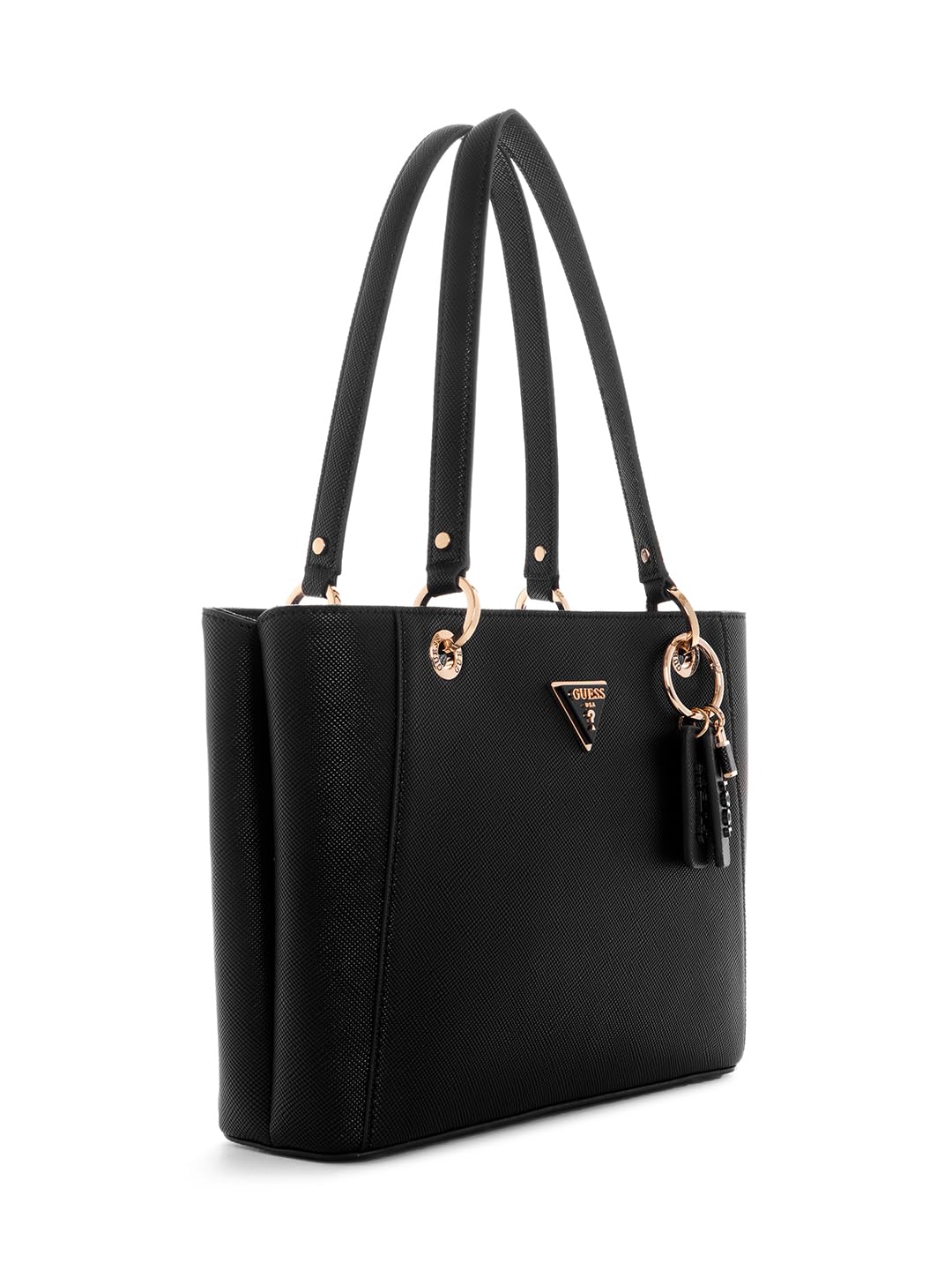 GUESS Womens Noelle Small Noel Tote Handbag