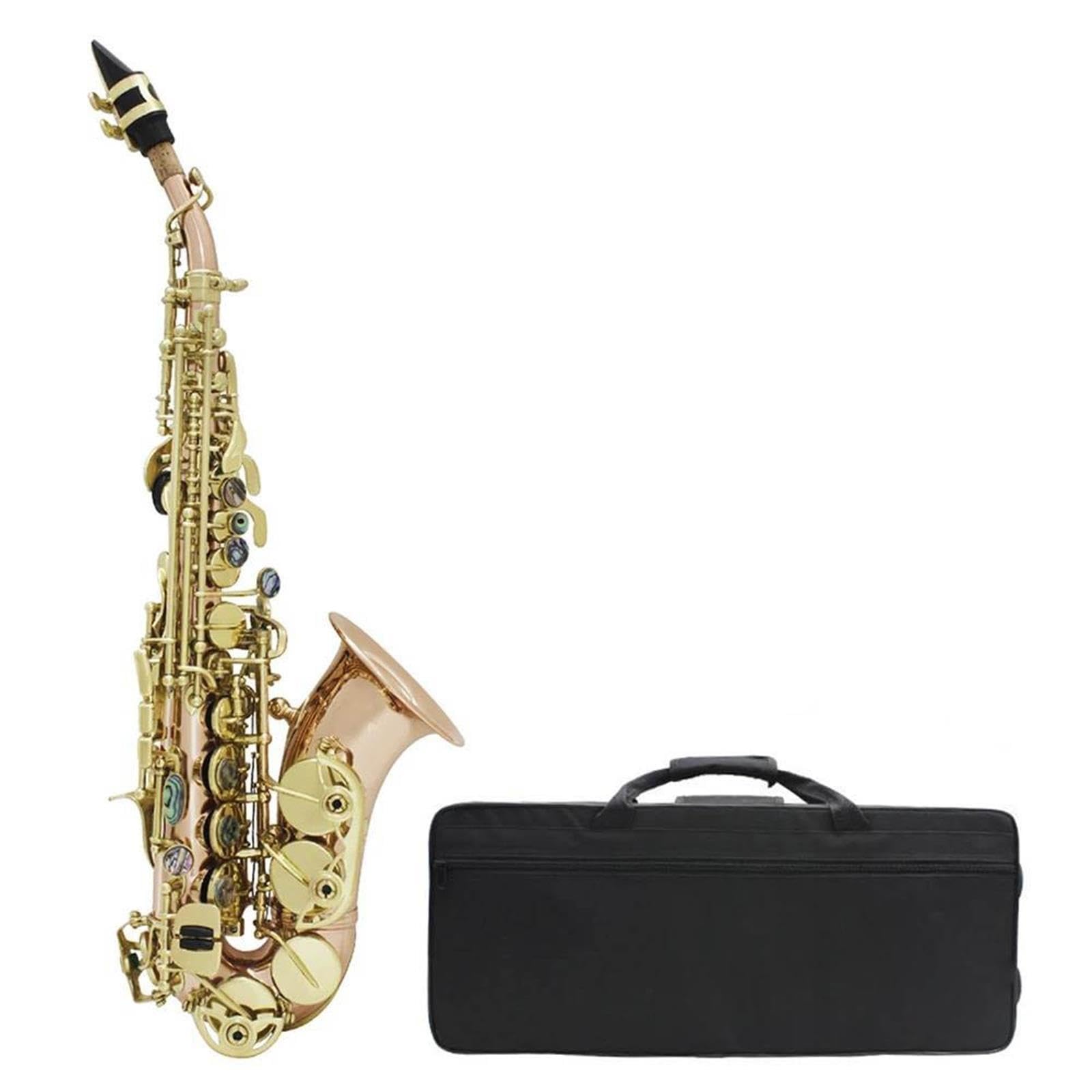 Instrumentos De Viento Madera Saxofón Saxofón Saxophone Curvado O Recto Sib