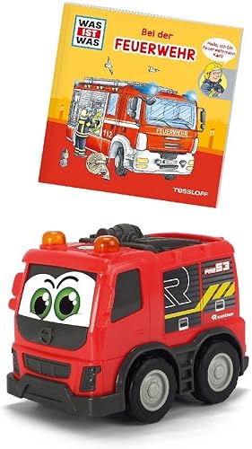 Miniatura 2 de Dickie Toys Fire Brigade Set (Vehicle + Book)