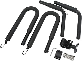 yaogohua Surfboard Bike Rack Professional Heavy Duty Removable Surfboard Bike Hanger for Road Bikes Mountain Bikes Black Bike Accessories